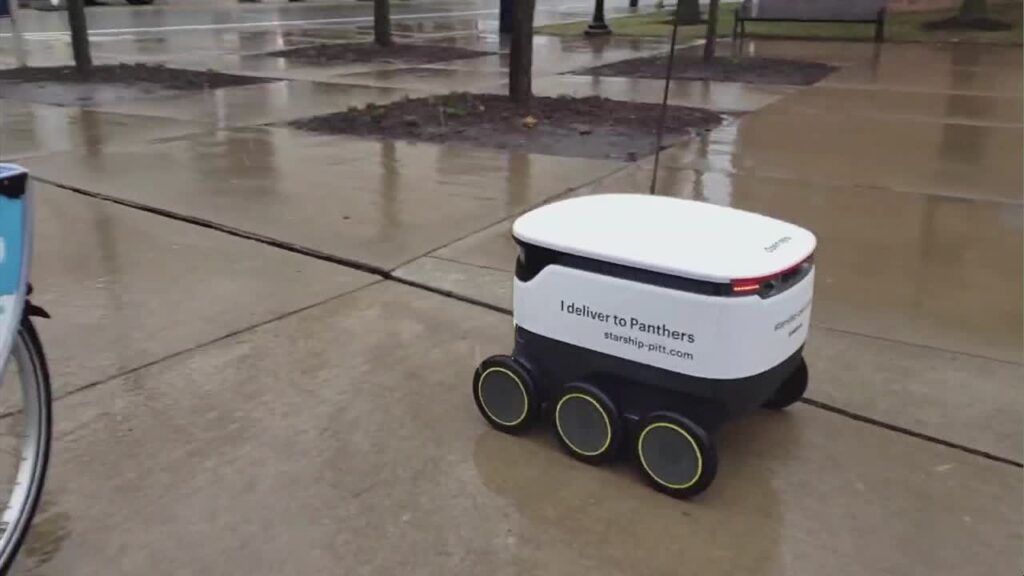 Campus Cuisine Delivered By Robots