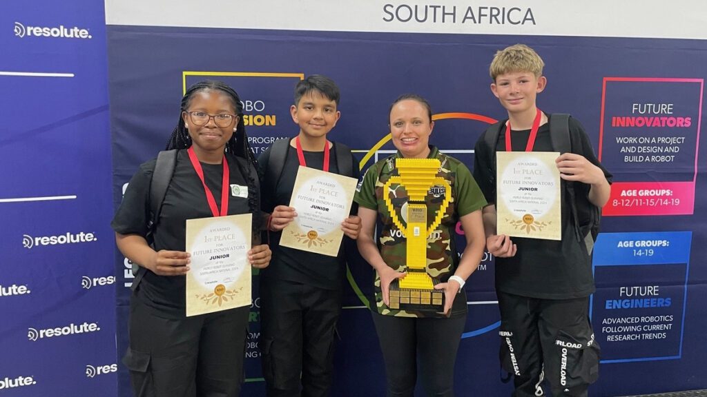 Curro Helderwyk Robotics Team Sets Sail For World Olympiad In