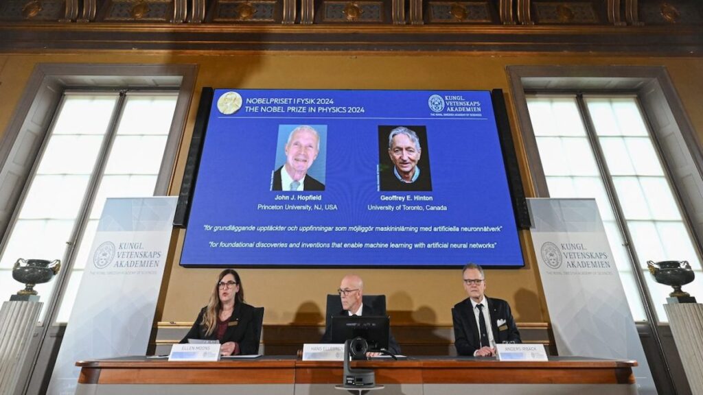 Nobel Prize In Physics Awarded For Breakthroughs In Foundational Ai