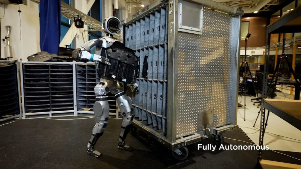 Boston Dynamics Showcases Electric Atlas Robot In Action