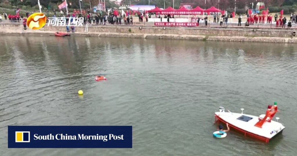 China Unveils Groundbreaking Ai Lifeguard For River Safety