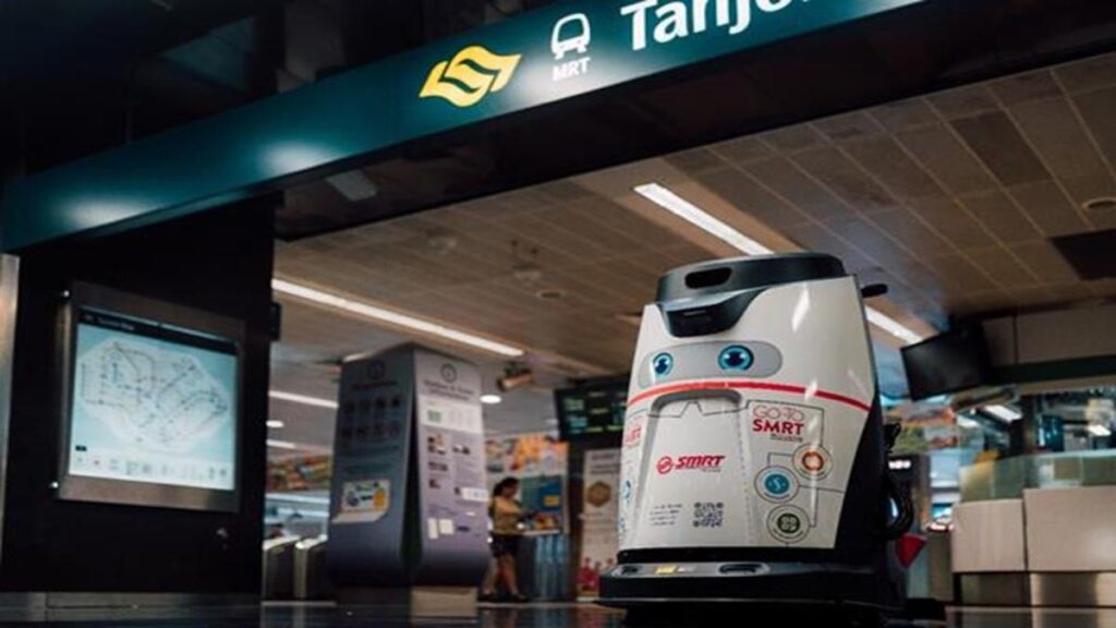 Simpple Introduces Autonomous Cleaning Robots To Keep Singapore’s Mrt Lines