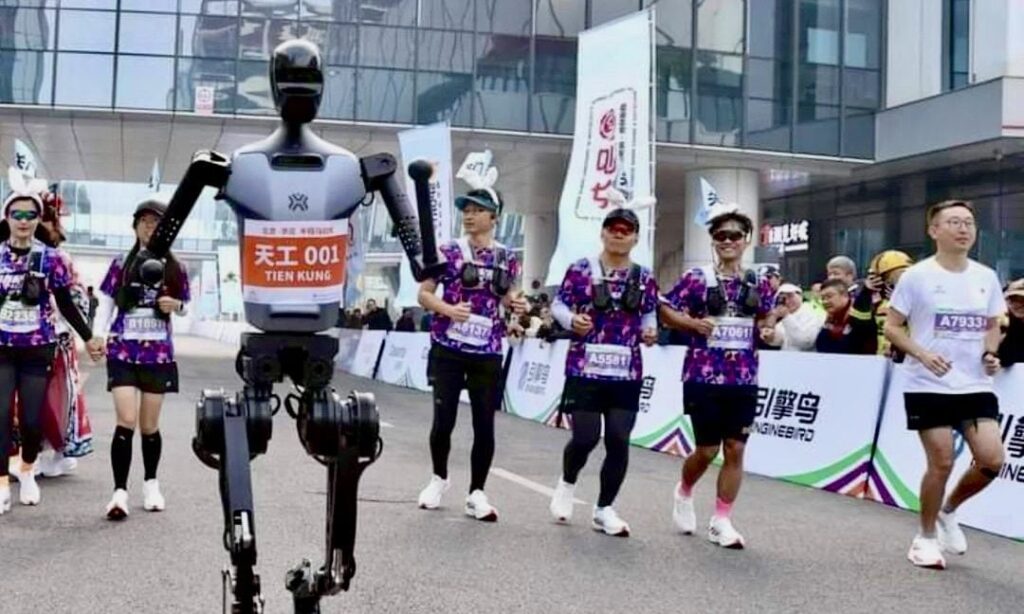 Human Runners Take On Humanoid Robots In Upcoming Half Marathon