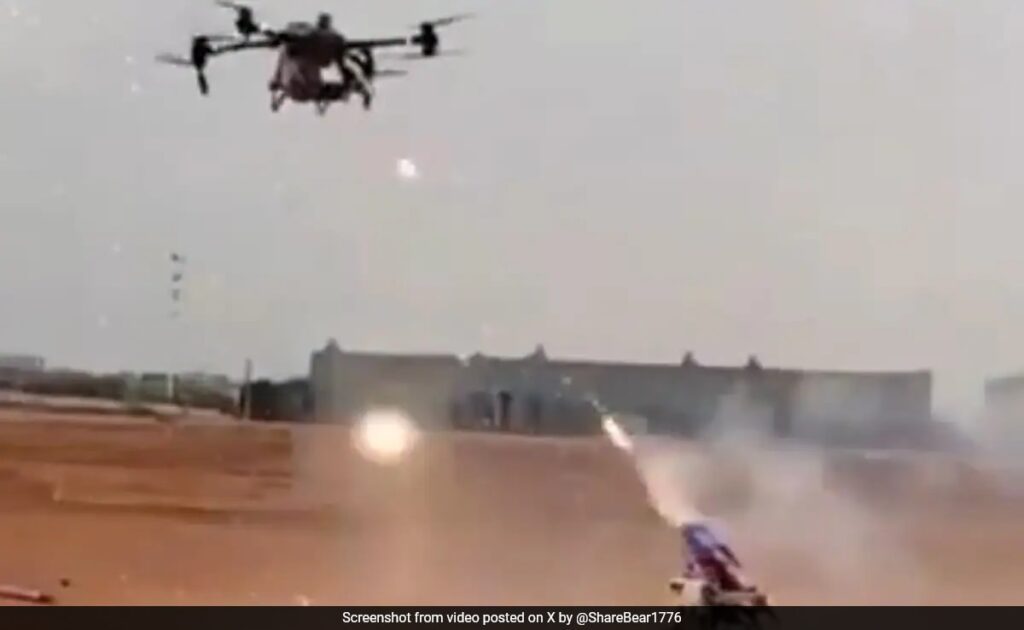 Robot Dog And Drone Fireworks Show Sparks Concerns For Humanity