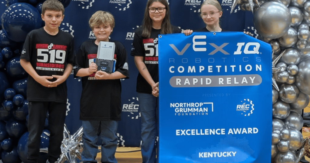 Burnside elementary robotics team to compete at world championships this