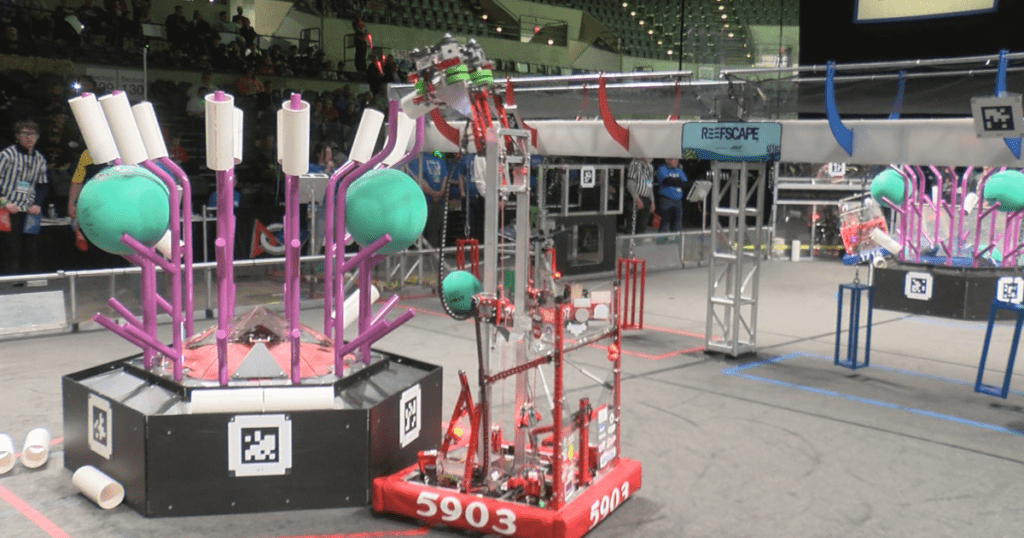 Exciting first robotics competition takes center stage in la crosse