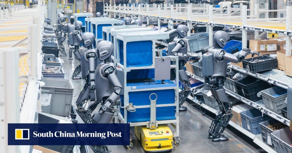 Transforming manufacturing: ubtech robotics unleashes humanoid team in car factory